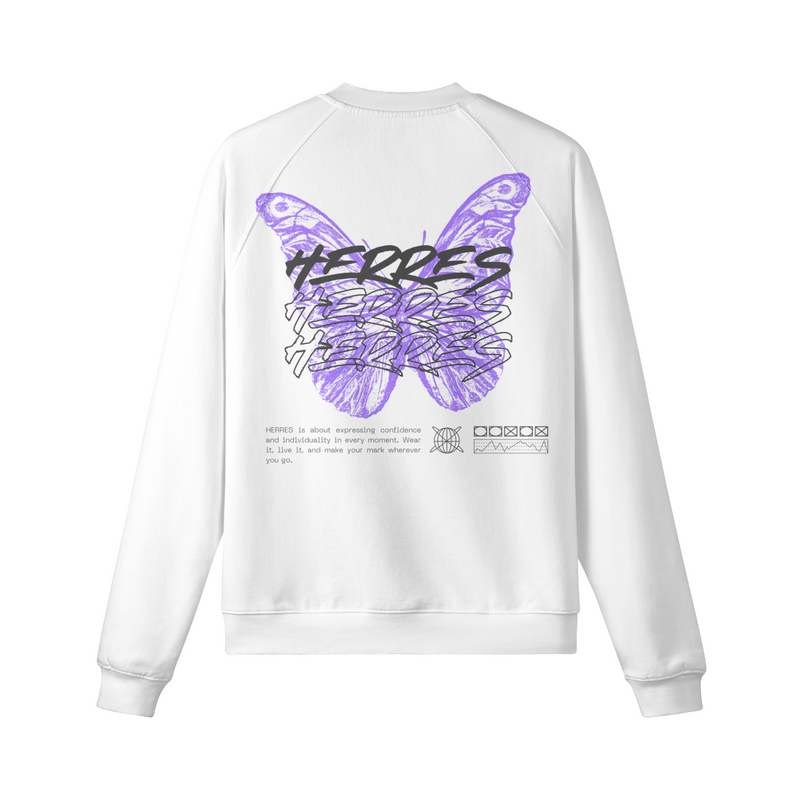 BUTTERFLY PURPLE Sweatshirt 