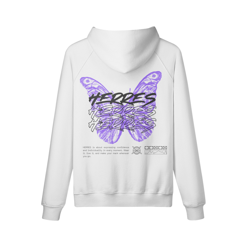 HOODIE BUTTERFLY PURPLE